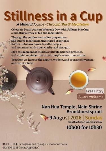 Stillness in a cup